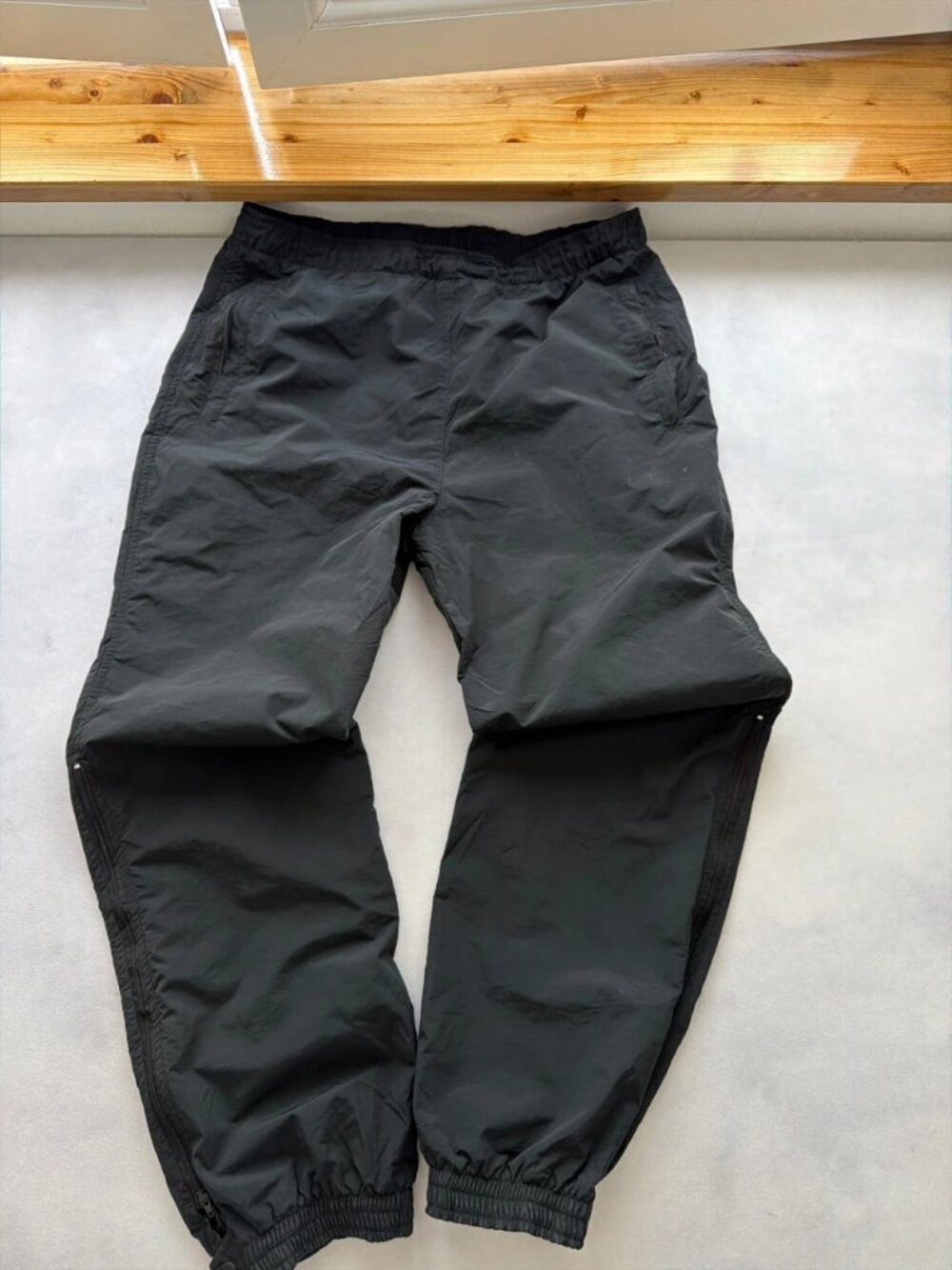 Black Lightweight Track Pants L